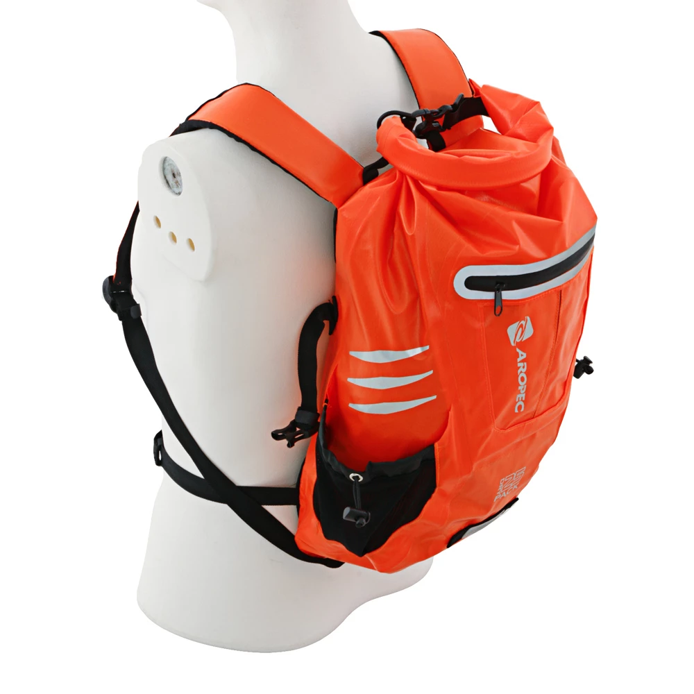Aropec Upswell Waterproof Backpack 25L Orange 6 Aropec Upswell Waterproof Backpack 25L Orange - Image 4