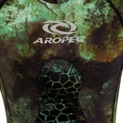 Aropec UV Hooded Mens Spearfishing Wetsuit Top Camo Green -Aropec store online 133001 5 n y