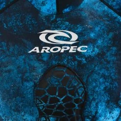 Aropec Neoprene Hooded Mens Spearfishing Wetsuit Top Camo Blue 1mm -Aropec store online 133083 4 n y 6