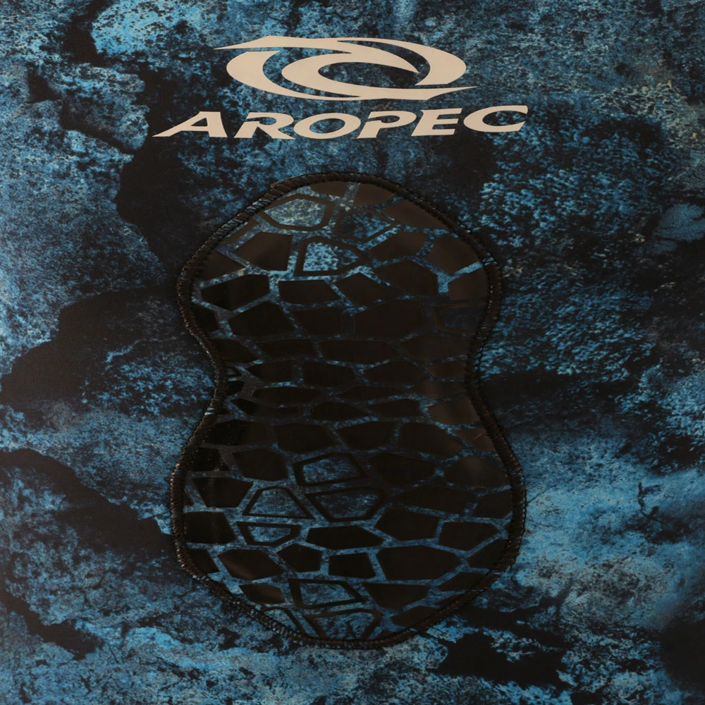Aropec Mens Camo Blue Hooded Spearfishing Wetsuit 2mm 2pc 8 Aropec Mens Camo Blue Hooded Spearfishing Wetsuit 2mm 2pc - Image 6