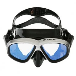 Aropec Mirror Silicone Dive Mask Black/Silver -Aropec store online 139901 2