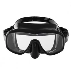 Aropec Mica Frameless Adult Dive Mask Black