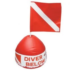 Aropec Diver Below Float And Flag