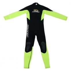 Aropec Neoprene Kids Wetsuit 2mm Neon Yellow Size 10