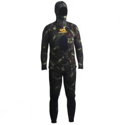 Aropec Open Cell Camouflage Mens Spearfishing Wetsuit 5mm 2pc 3XL