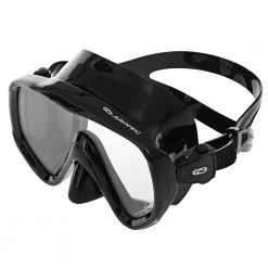 Aropec Big Vision Double Silicone Adult Dive Mask Black -Aropec store online 9107 4 n