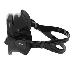 Aropec Big Vision Double Silicone Adult Dive Mask Black -Aropec store online 9107 5 n