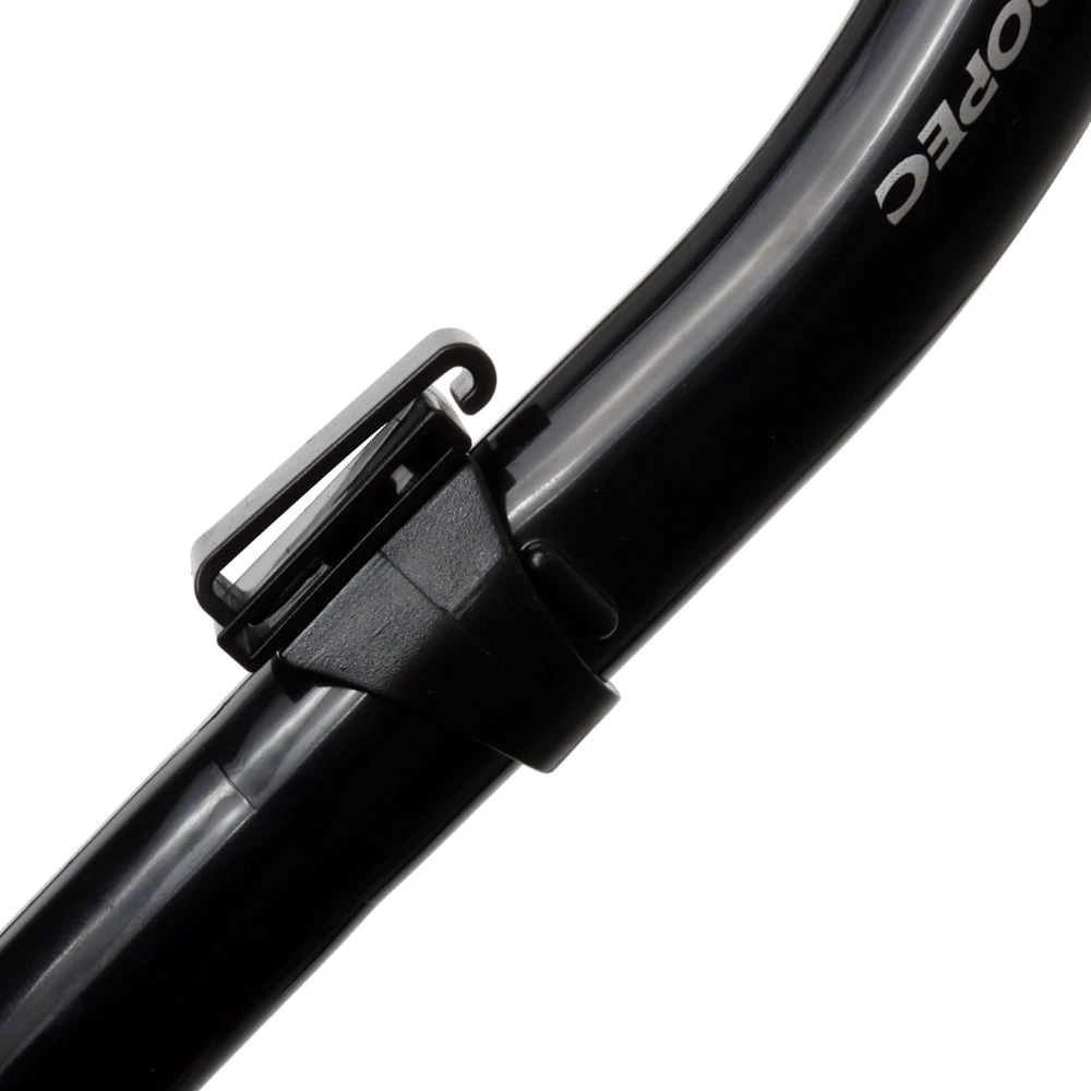 Aropec Kids Dry Top Silicone Snorkel Black Grey 4 Aropec Kids Dry Top Silicone Snorkel Black Grey - Image 2