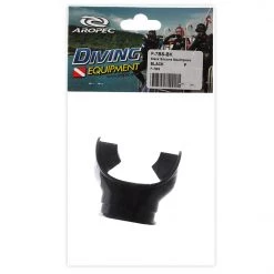 Aropec Wide Standard Silicone Mouthpiece For Dive Regulators Black