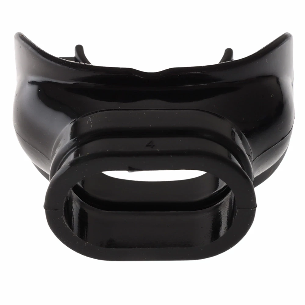 Aropec Wide Standard Silicone Mouthpiece For Dive Regulators Black 4 Aropec Wide Standard Silicone Mouthpiece For Dive Regulators Black - Image 2