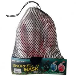 Aropec Adult Full Face Dive Mask Pink Large