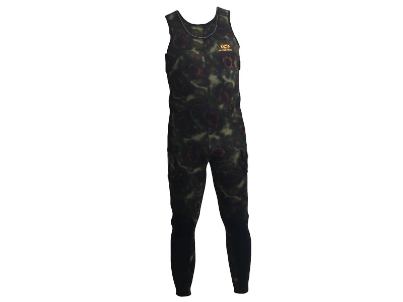 Aropec Open Cell Camouflage Mens Spearfishing Wetsuit 3.5mm 2pc XL 5 Aropec Open Cell Camouflage Mens Spearfishing Wetsuit 3.5mm 2pc XL - Image 3