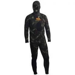 Aropec Open Cell Camouflage Mens Spearfishing Wetsuit 3.5mm 2pc XL
