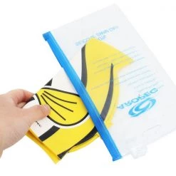 Aropec Kids Silicone Swim Cap Yellow