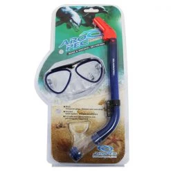 Aropec Kids Silicone Mask And Snorkel Set Transparent Blue -Aropec store online co ya262305c tbu 1