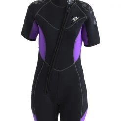 Aropec Prima Neoprene 5mm Womens Shorty Wetsuit Large