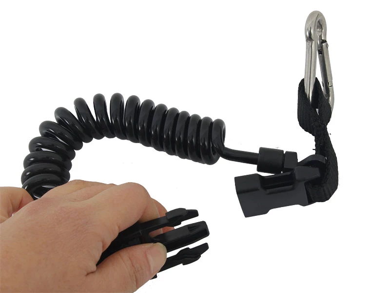 Aropec Quick Release Spiral Lanyard With 1 Clip 3 Aropec Quick Release Spiral Lanyard With 1 Clip