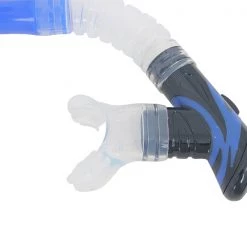 Aropec Silicone Adult Dive Mask And Snorkel Set Blue -Aropec store online groupedsiliconecombodrysnorkeladult 1 1