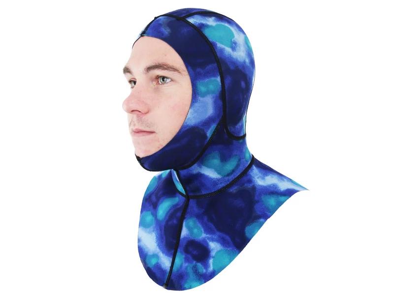 Aropec Camouflage Reversible Dive Hood 1.5mm M 6 Aropec Camouflage Reversible Dive Hood 1.5mm M - Image 4