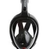 Aropec Adult Full Face Youth Dive Mask Black/Red Small -Aropec store online sm bd02l bk rd 1 2