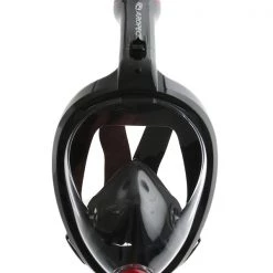 Aropec Adult Full Face Youth Dive Mask Black/Red Small