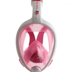 Aropec Adult Full Face Dive Mask Pink Small