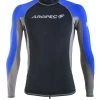 Aropec Myth Lycra Mens Long Sleeve Rash Top Blue XL -Aropec store online ss 5k66m bu l 1 3