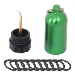 Aropec Spare O-Rings And Brass Pick Key Ring