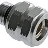Aropec First Stage Dive Regulator To Hose Thread Adapter Male 7/16-20 To Female 3/8-24