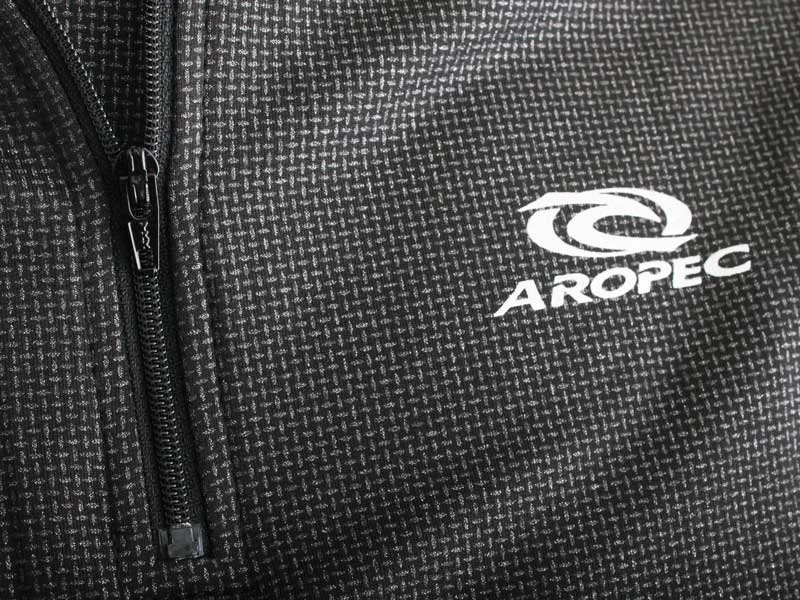 Aropec Quick-Dry Half Zip Mens Thermal Rash Shirt Black 4 Aropec Quick-Dry Half Zip Mens Thermal Rash Shirt Black - Image 3